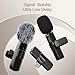 Professional Wireless Lavalier Lapel Microphone for iPhone, iPad, mini Video Recording Mic forInterview Video Podcast Vlog YouTube&Livestream, Noise Reduction, Plug &Play
