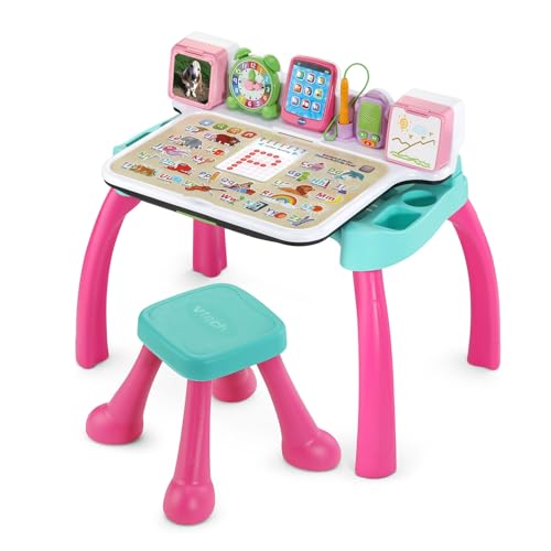 VTech Explore and Write Deluxe Activity Desk (Frustration Free Packaging) Pink