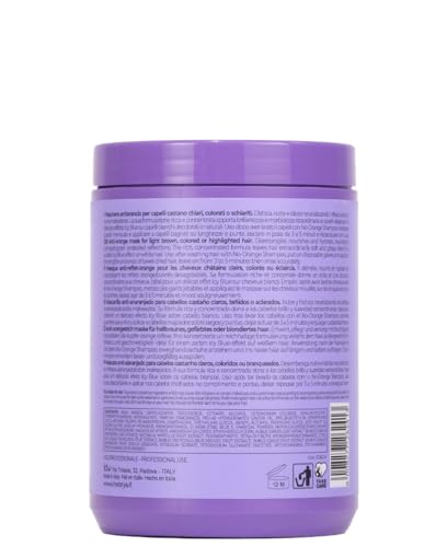 Inebrya Blondesse No-Orange Mask 1000ml, White cream, 1 l (Pack of 1) - Image 2