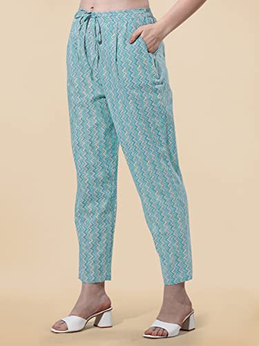 Image of MIRCHI FASHION Pure Cotton Women Straight Print & Thread Embroidery Kurti Set with Dupatta & Pant