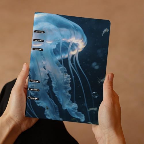 Cahier à anneaux rechargeable Jellyfish A5 pour ne plus perdre vos notes