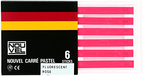 ヌーベルカレーパステル6本組 蛍光ローズ NCT#508