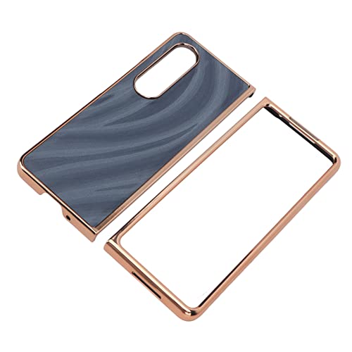 Rankomu läderfodral för Samsung Galaxy Z Fold 4 - Blå och repsäker