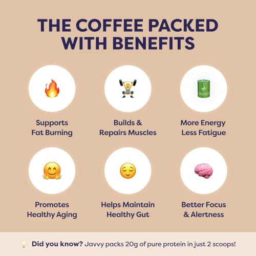 Image of Javvy Protein Coffee for Cold Brew & Iced Coffee, Mocha /Vanilla, 2 Pack | 10g Whey Protein, 100% Natural Cold Brew, Zero Artificial Flavors & Sweeteners, 80mg Caffeine, No Added Sugar