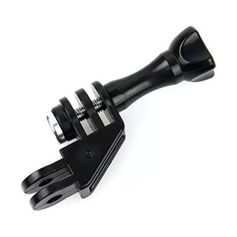Goliton® Compact 90 degree elbow mount adapter For GOPRO HERO 2/3/3+/4/5/4 Session/5 Session And XiaoYI、 Xiaomi - Black Cover