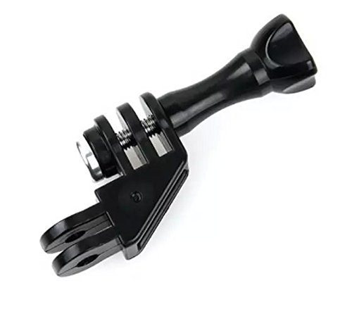 Goliton® Coude de Connexion de Compact 90 Degree Elbow Mount pour GOPRO Hero 2/3/3+/4/5/4 Session/5 Session XiaoYI,Xiaomi-Noir