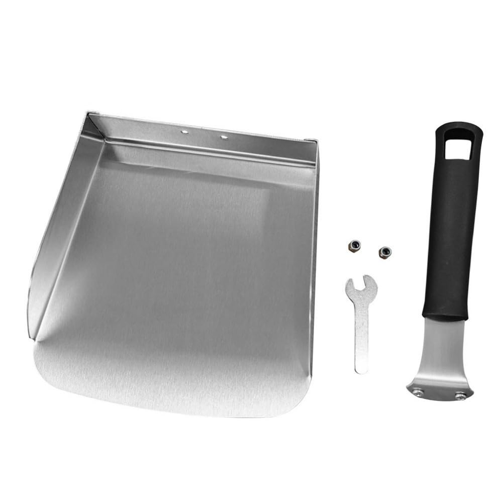 Hndhbfgrt Multifunctional Food Spatula Stainless Steel Griddle Mover Shovel BBQ Tool Kitchen Accessories