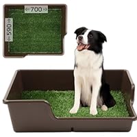 DogLife 犬 トイレ トレー ブラウン XXL 700×590×200H Amazon | DogLife 犬 トイレ トレー 大型犬 特大 スーパー