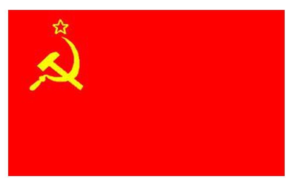 SHATCHI 5ft x 3ft Soviet Union USSR Country National Indoor Outdoor Polyester 1 Pack with Eyelets Fest Flag