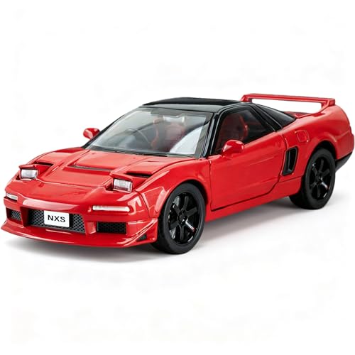 Vehículo de juguete modelo NSX NA1 metal 1:32 rojo miniatura 1