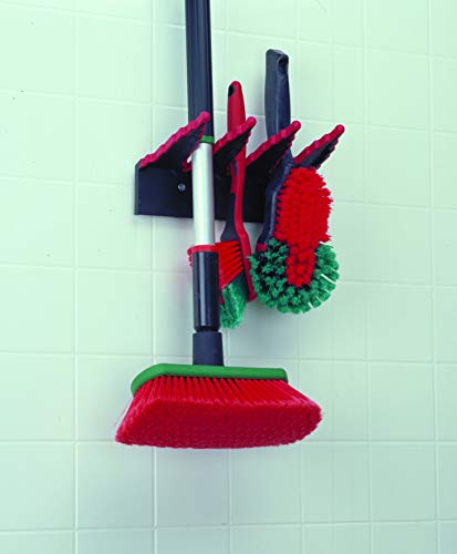 VIKAN 524652 ERGO BÜRSTE Polypropylen Fasern Borsten gesplisst weich Gummikante