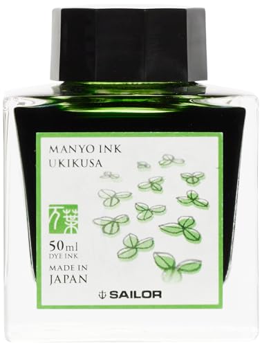 Sailor Manyo Ukikusa encre 50 ml pour stylo plume japonais de collection