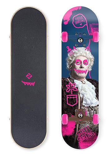 Streetsurfing - Skateboards 31', patineta Unisexo, Black, One Size - 10-03-008-4