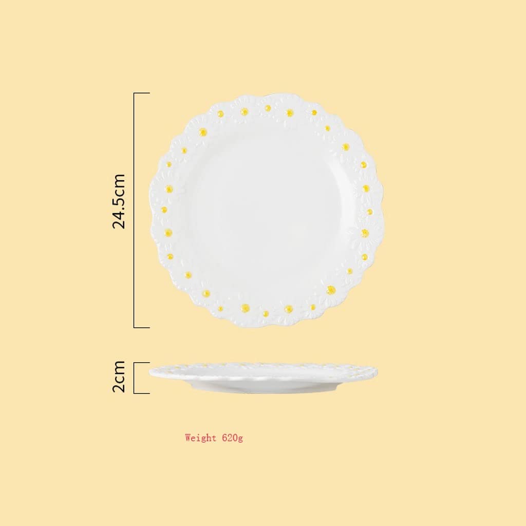 Assiettes de service Daisy : finissez-en avec le manque de place à table