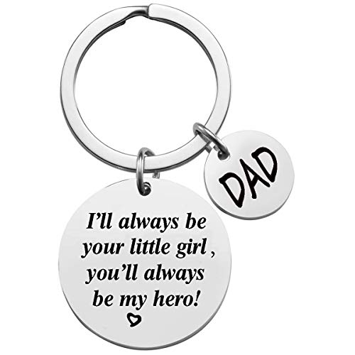 Fathers Day Gifts Dad Birthday Keychain For Daddy Step Dad To Be Husband From Daughter Son Wife Kids I Love You Key Ring Father Of The Bride Step Father Figure Wedding Anniversary Men Him