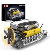 Mould King 10202 V12 Modello di motore con cambio