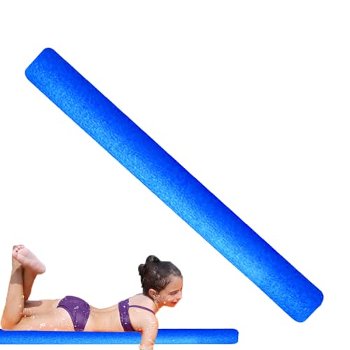 Tubo de espuma para fideos de piscina,Tubo de espuma flotante para fideos de piscina | Fideos brillantes de 59 pulgadas para un placer flotante - Fideos gruesos para flotantes, no