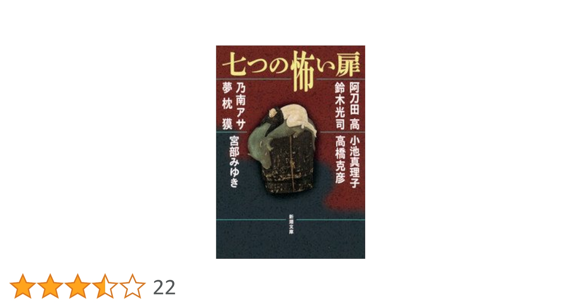 Amazon.co.jp: 七つの怖い扉 (新潮文庫) : 高, 阿刀田, 克彦