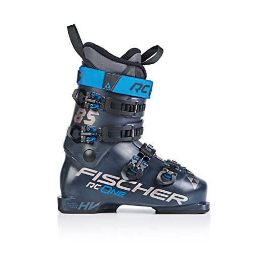 fischer Passeggiata sottovuoto Rc One 85, Scarponi da Sci Alpinismo Unisex, Nero Scuro/Nero, 25.5