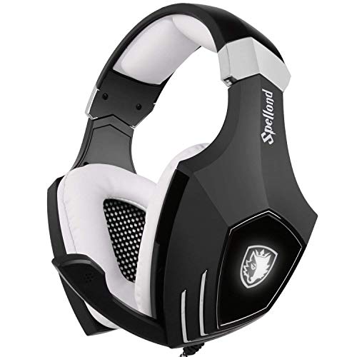 SADES A60/OMG Gaming Headset Over Ear Stereo Surround Sound Heaphones with Microphone Noise