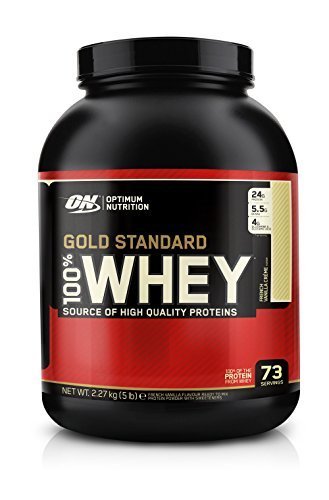Optimum Nutrition 100% Whey Gold Standard, French Vanilla Creme, 5 Pound by Optimum Nutrition