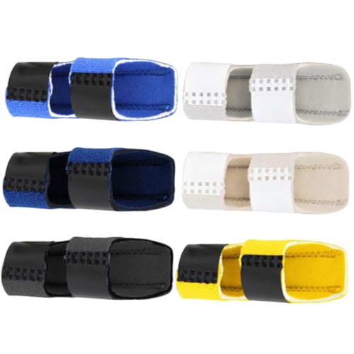 FOMIYES Finger Splint Mallet Finger Support 6pcs Elastic Finger Splint for Hand Splints to Straighten Fingers