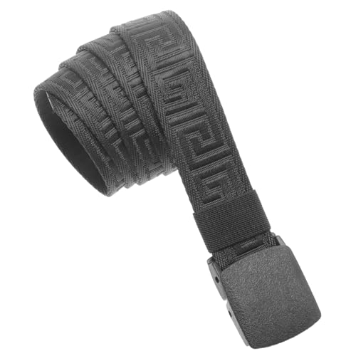 Outdoor Mens Polyester Belt Camping Waistband Casual Braided Leisure Strap for Hiking and Travel