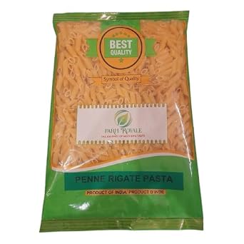Farm Royale Penne Rigate Pasta 1000gm | Made from 100% Durum Wheat