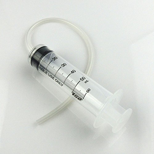 Amazon | エア抜き用注射器60ml シリコンチューブ＆シリンジ2個