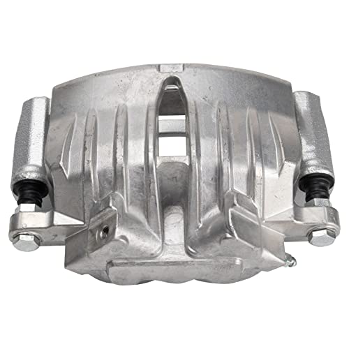 Image of TRQ Front Brake Caliper Set Zinc Coated Brackets Compatible with 2004-2005 Buick Rainier 2003-2005 Chevrolet SSR Trailblazer EXT 2003-2005 GMC Envoy XL 2003-2005 Isuzu Ascender 2005 Saab 9-7x