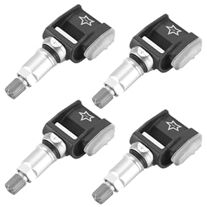 433MHz TPMS Sensor, Tire Pressure Monitoring System Sensor – Compatible for Mercedes-Benz E300 E350 E400 E450, for Mercedes-Benz AMG GT 53/63/63S 2019-2021 – A0009052102 Set of 4