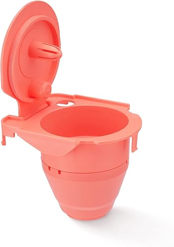 Cápsulas de café reutilizables K Cup compatibles con K eurig 2.0 Dual BrewPro Machine recargable K-eurig Pod Filter Holder Adapter con gran