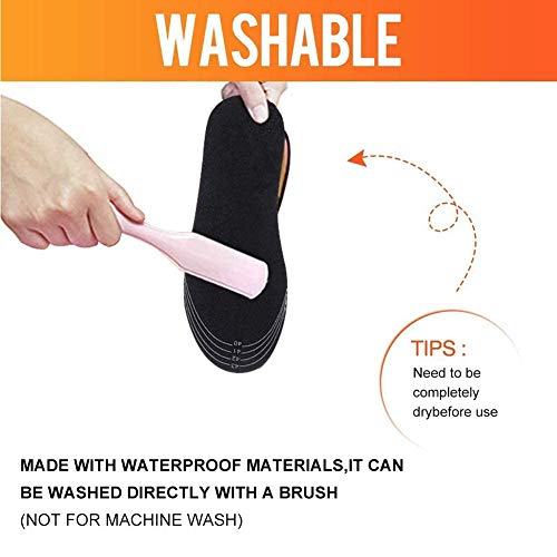 Heated Insoles, Foot Warmer, Warm Insoles, Rechargeable Heated Shoes Insoles, USB Insoles, Thermal Soles, Washable Cutting Heated Shoes Insoles for Hunting, Skiing, Fishing, Hiking, Size 41-46 - Thumbnail 7