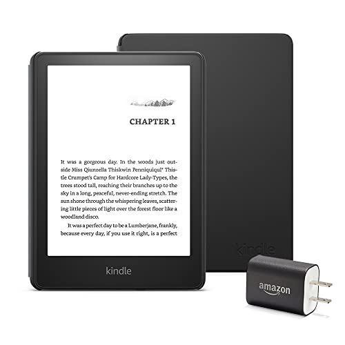 Kindle Paperwhite Kids Essentials Bundle Including Kindle Kids Device