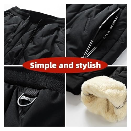 Pantalon thermique pour rester au chaud sous la pluie en jogging de polaire