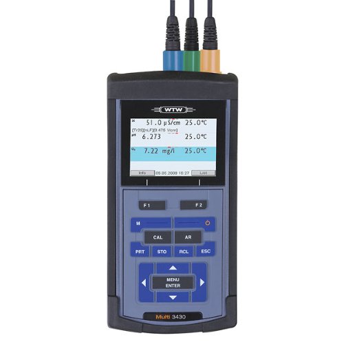WTW Multi 3410 Multiparameter Meter w/FDO 9253 dissolved oxygen probe Science Lab Meters