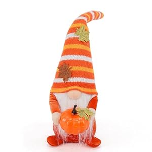 Gnomes Plush Doll Fall Gnomes Indoor Tabletop Decorations for Thanksgiving Kitchen Home Decor Gifts (Orange Man) Gnomes Plush Doll Fall Gnomes Indoor Tabletop Decorations for Thanksgiving Kitchen Home Decor Gifts Orange Man