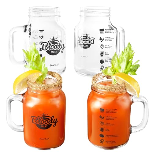 Final Touch Bloody Mary Mason Jars