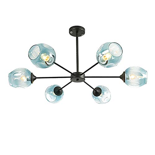 Suspension Spoutnik E27 pour illuminer une pièce sombre, lustre 10-Light salon