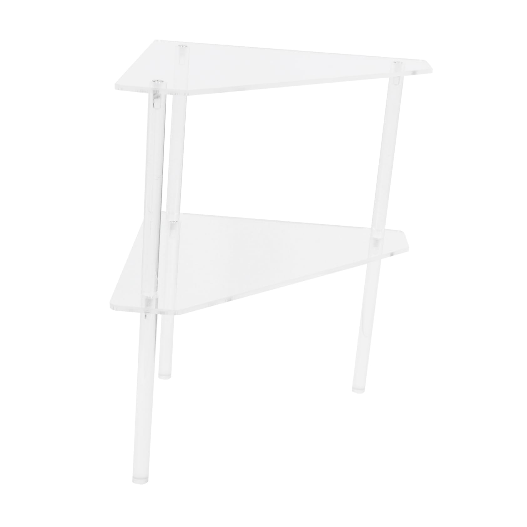 Zerodeko Staffa Angolare in Scaffale Portaoggetti per Toeletta Supporto per Bagno Mensola Portaoggetti Espositore per Toeletta