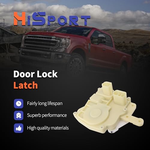 Image of HiSport 72155S5AA01 Door Latch Lock Actuator Front Left Driver Side - Compatible with Acura CL MDX TL Compatible with Honda Accord Civic CR-V Fit Insight Odyssey 5-Door S2000 1998-2009