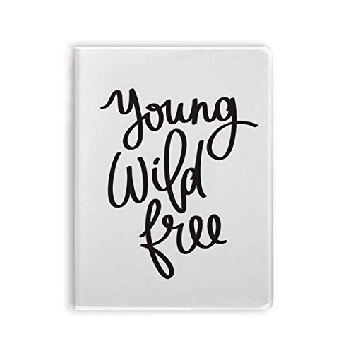 Carnet Young Wild haut de gamme à couverture souple au design Art Déco et papier premium