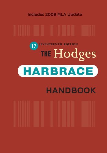 The Hodges Harbrace Handbook 17th Edition (Book Only)