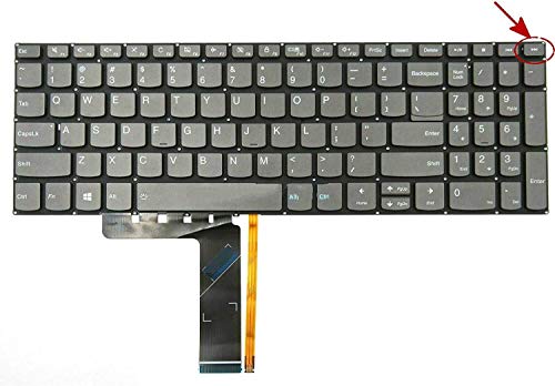 Replacement Keyboard Compatible with Lenovo ideapad 330S-15 330S-15ARR 330S-15AST 330S-15IKB 330S-15ISK Series Laptop with Backlit
