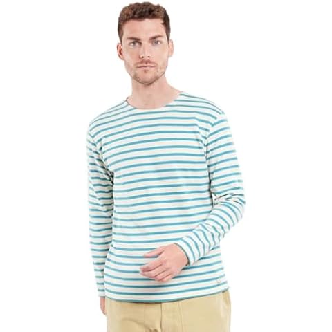 Armor Lux Men's Striped Sailor Sweater Cover
