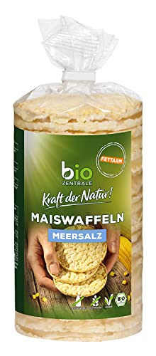 Bio-Maiswaffeln mit Meersalz (12 x 120 Gramm)
