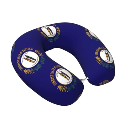 Almohada de poliéster para cuello talla única negra miniatura 2