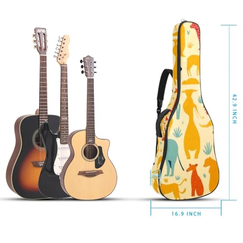 Housse de guitare imperméable pour transporter votre instrument 41"