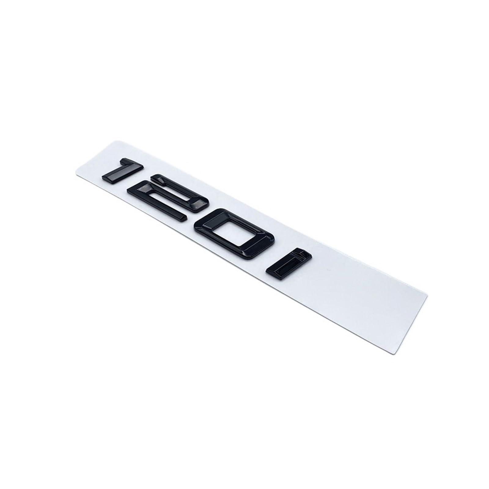 Emblèmes de Coffre arrière de Voiture, 116i 118i 120i 125i 130i 135i, Badge numérique et Lettre adapté for BMW série 1 E81 E82 E87 E88 F20 F21, Noir Brillant(120i)