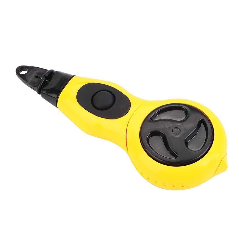 Khazna Chalk Line, Automatic Chalk Snap Line Callback String Mini Level Instrument Tool for Carpenter Woodworking (15m/49ft)